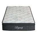 Στρώμα Legacy pakoworld pocket spring μονής όψης roll pack με ενσωματωμένο ανώστρωμα 23-25cm 100x200εκ