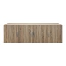 Πατάρι ντουλάπας τετράφυλλο Alvia pakoworld sonoma 200x51x60εκ