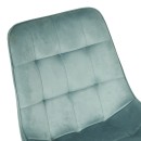 Καρέκλα Berne pakoworld βελούδο σε φυστικί απόχρωση 53x62x84εκ | Συσκευασία 4 τμχ