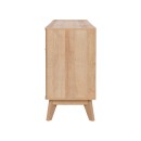 Μπουφές Hamea pakoworld mdf σε φυσική απόχρωση 150x39,5x73εκ