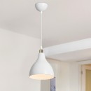 Φωτιστικό οροφής μονόφωτο Lofty pakoworld Ε27 λευκό Φ18x22εκ Φωτιστικό οροφής μονόφωτο Lofty pakoworld Ε27 λευκό Φ18x22εκ