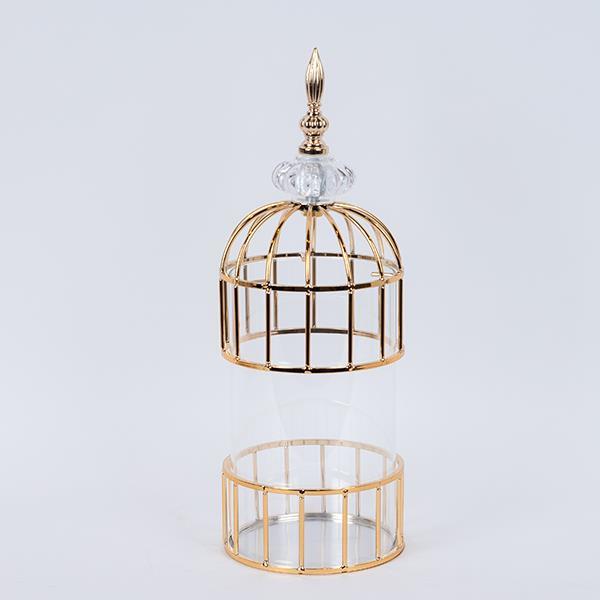 ΦΑΝΑΡΙ ΚΛΟΥΒΙ ΜΕΤΑΛΛΙΚΟ ΧΡΥΣΟ 13x24cm
