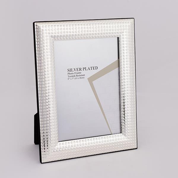 ΚΟΡΝΙΖΑ (13x18) ΜΕΤΑΛΛΙΚΗ ΕΠΑΡΓΥΡΗ ΑΣΗΜΙ (Συσκευασία 2 τεμαχίων)