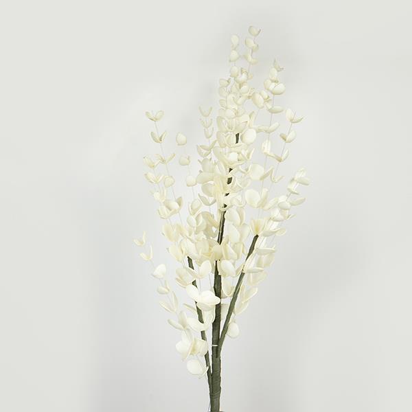 ΦΥΛΛΟ/ ΚΛΑΔΙ, FOAM ,ΚΡΕΜ, 107cm (Συσκευασία 3 τεμαχίων)