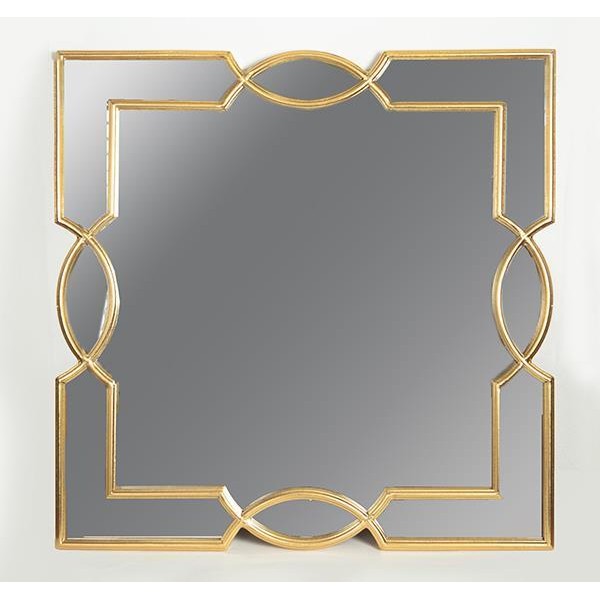 ΚΑΘΡΕΦΤΗΣ ΜΕΤΑΛΛΙΚΟΣ ΧΡΥΣΟΣ 80x3x80cm