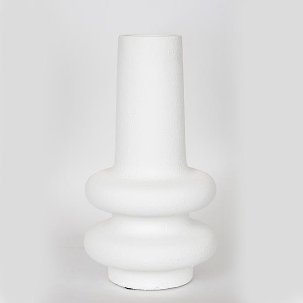 ΒΑΖΟ ΚΕΡΑΜΙΚΟ ΛΕΥΚΟ 21.5x21.5x39cm