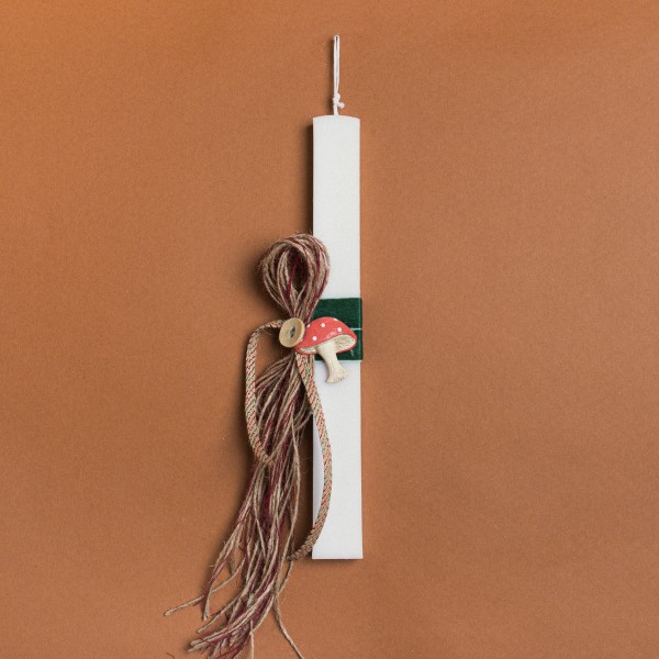 Beauty Home ΛΑΜΠΑΔΑ 33cm ΜΑΝΙΤΑΡΙΑ ΚΟΚΚΙΝΟ ΣΕ ΣΥΣΚΕΥΑΣΙΑ ΔΩΡΟΥ