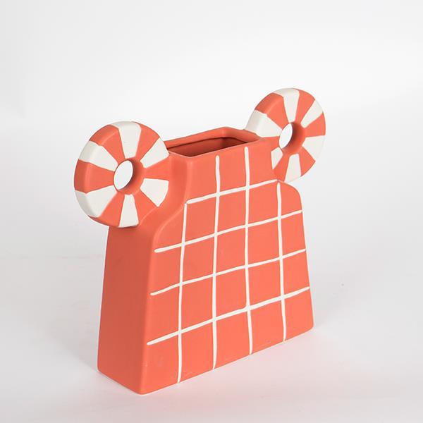 ΒΑΖΟ ΚΕΡΑΜΙΚΟ ΣΟΜΟΝ 30,6x 8x22.5cm