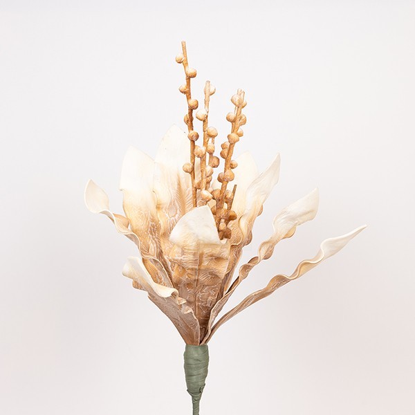 ΛΟΥΛΟΥΔΙ/ΚΛΑΔΙ, FOAM, ΑΛΟΗ, ΜΠΕΖ, 35x95εκ (Συσκευασία 3 τεμαχίων)