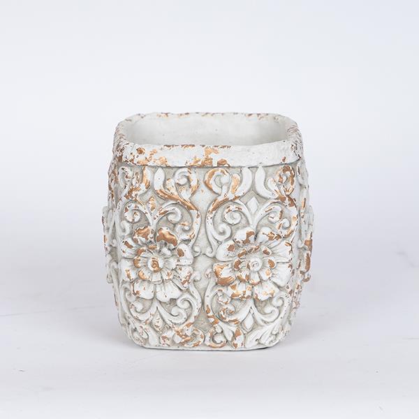 ΚΑΣΠΩ ΤΣΙΜΕΝΤΕΝΙΟ ΛΕΥΚΟ 15x15x14.5cm (Συσκευασία 3 τεμαχίων)