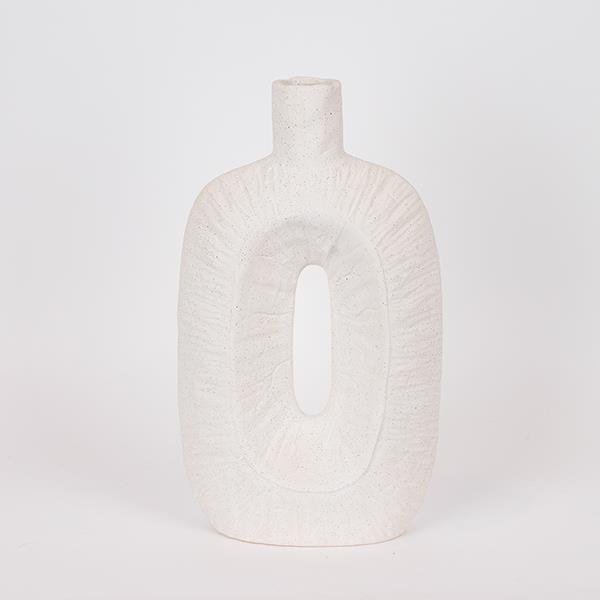 ΒΑΖΟ ΚΕΡΑΜΙΚΟ ΛΕΥΚΟ 20x9.5x34cm