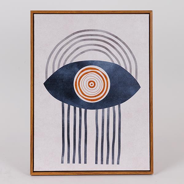 ΠΙΝΑΚΑΣ ΚΑΜΒΑΣ ΣΧΕΔΙΑ ΜΠΛΕ - ΛΕΥΚΟΣ - ΜΠΕΖ 30x40cm (Συσκευασία 2 τεμαχίων)