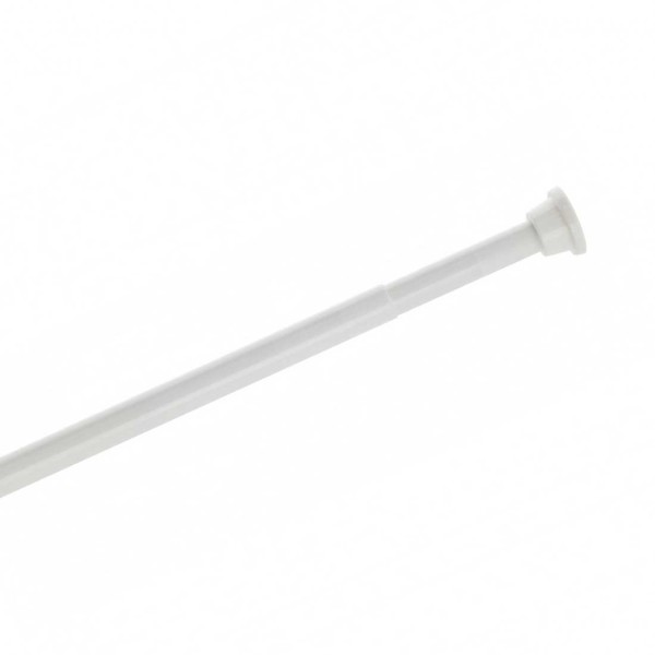 Bacchetta 125-220 Φ25 white Βραχίονας μπάνιου πτυσσόμενος