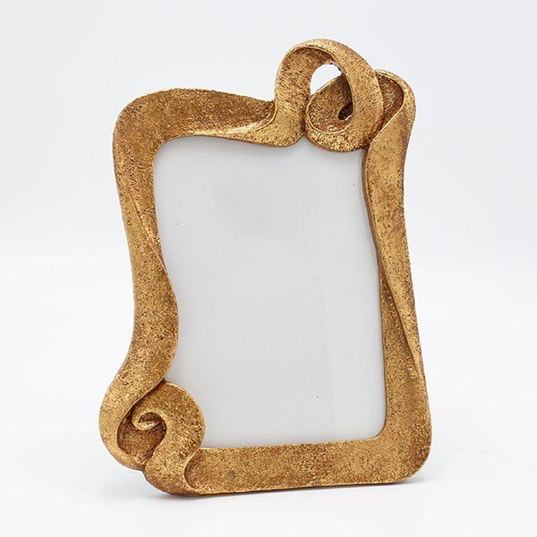 ΚΟΡΝΙΖΑ (15x20) ΠΟΛΥΡΕΖΙΝ ΧΡΥΣΟ 20.4x2.2x26.3cm (Συσκευασία 2 τεμαχίων)