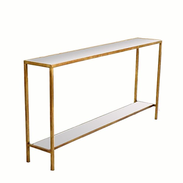 ART ET LUMIERE ΚΟΝΣΟΛΑ ΜΕ ΚΑΘΡΕΦΤΗ ΜΕΤΑΛΛΙΚΗ