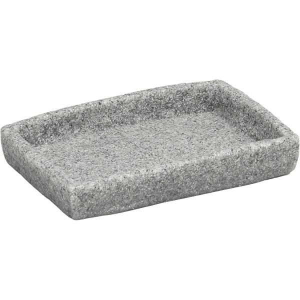 Σαπουνοθήκη Polyresin Γκρί MRShome