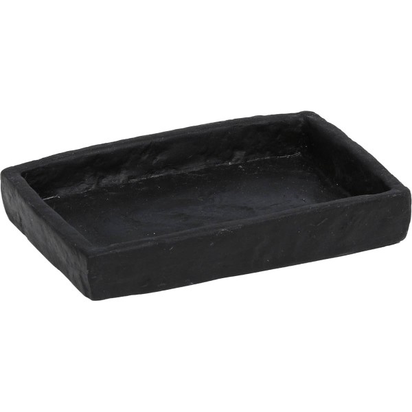 Σαπουνοθήκη Polyresin Μαύρη MRShome