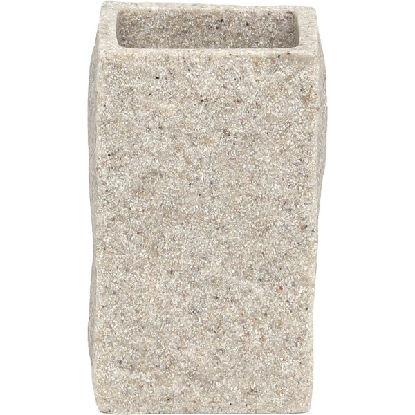 Ποτήρι Οδοντόβουρτσας Polyresin Μπέζ MRShome