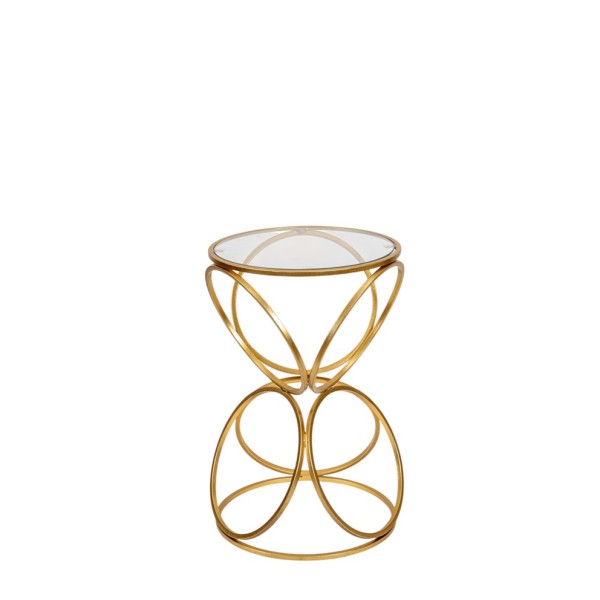 ΜΕΤΑΛΛΙΚΟ ΤΡΑΠΕΖΙ ΧΡΥΣΟ ΜΕ ΤΖΑΜΙ 36Χ56ΕΚ