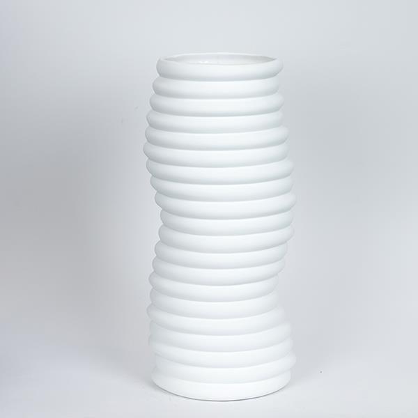 ΒΑΖΟ ΚΕΡΑΜΙΚΟ ΛΕΥΚΟ 17.6x14.3x38cm