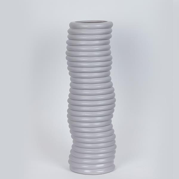 ΒΑΖΟ ΚΕΡΑΜΙΚΟ ΓΚΡΙ 15.4x12.2x45.5cm