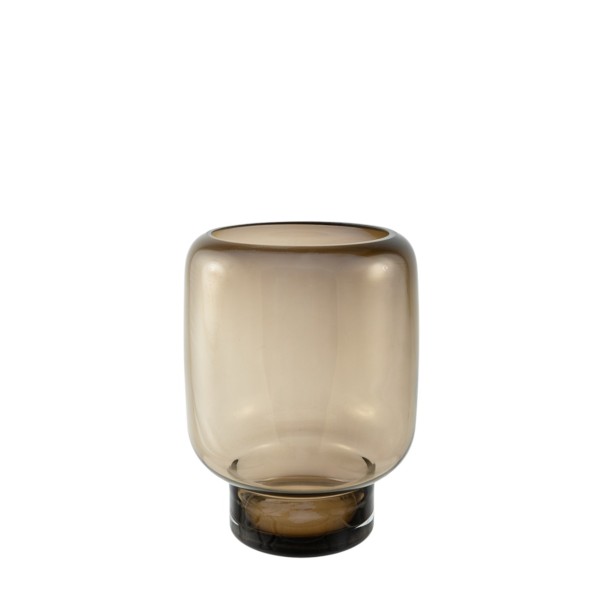 ΧΕΙΡΟΠΟΙΗΤΟ ΓΥΑΛΙΝΟ ΒΑΖΟ ΑΠΌ ΦΥΣΙΤΟ ΓΥΑΛΙ ΚΑΦΕ 19Χ19Χ25,5ΕΚ