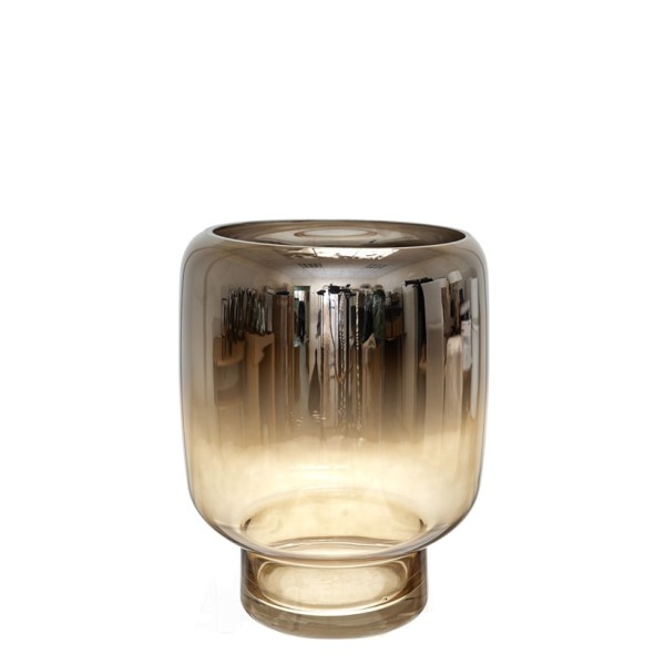 ΧΕΙΡΟΠΟΙΗΤΟ ΒΑΖΟ ΑΠΌ ΦΥΣΙΤΟ ΓΥΑΛΙ ΑΣΗΜΙ ΚΑΦΕ  23Χ23Χ30ΕΚ