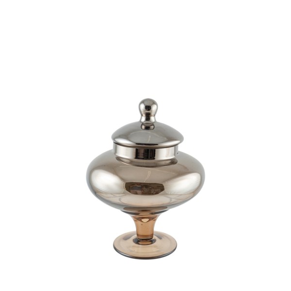 ΧΕΙΡΟΠΟΙΗΤΗ ΣΟΚΟΛΑΤΙΕΡΑ ΑΣΗΜΙ ΚΑΦΕ 19,5Χ19,5Χ25ΕΚ