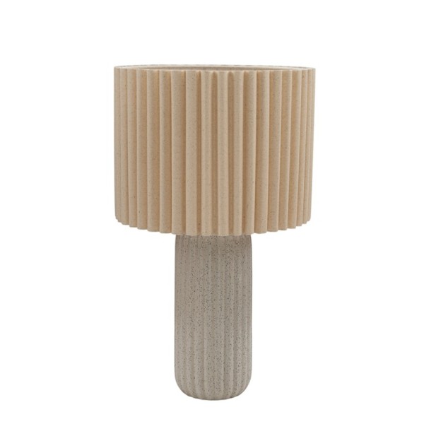 ΛΑΜΠΑ ΚΕΡΑΜΙΚΗ ΠΛΙΣΕ  ΜΕ ΓΚΟΦΡΕ ΚΑΠΕΛΟ  29,5Χ29,5Χ50ΕΚ