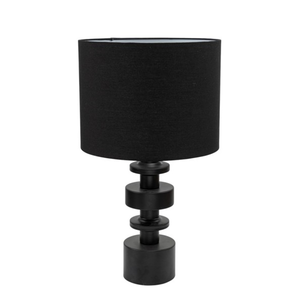 ΛΑΜΠΑ ΜΕΤΑΛΛΙΚΗ ΜΑΥΡΗ ΜΕ ΜΑΥΡΟ ΚΑΠΕΛΟ ΜΕΓΕΘΟΣ 30,5Χ30,5Χ22,9ΕΚ ΚΑΙ ΣΥΝΟΛΙΚΟ ΜΕΓΕΘΟΣ 54,5ΕΚ