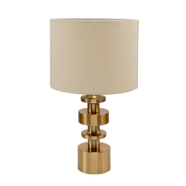 ΛΑΜΠΑ ΜΕΤΑΛΛΙΚΗ ΧΡΥΣΗ ΜΑΤ ΜΕ ΜΠΕΖ ΚΑΠΕΛΟ ΜΕΓΕΘΟΣ 30,5Χ30,5Χ22,9ΕΚ ΚΑΙ ΣΥΝΟΛΙΚΟ ΜΕΓΕΘΟΣ 54,5ΕΚ