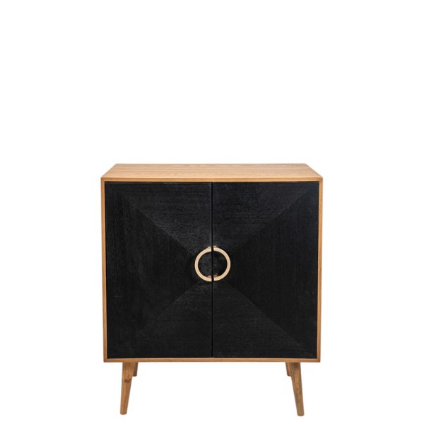 ΜΠΟΥΦΕΣ  ΦΥΣΙΚΟ ΧΡΩΜΑ ΚΑΦΕ ΜΕ ΚΑΦΕ ΣΚΟΥΡΟ ΠΟΡΤΕΣ 90Χ35Χ78ΕΚ