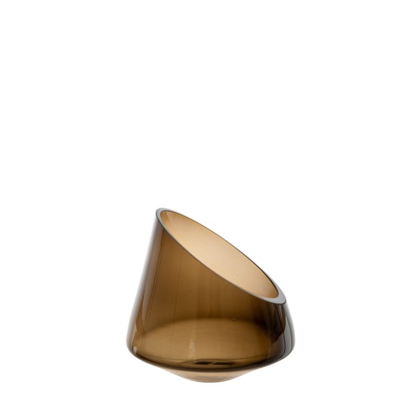 ΧΕΙΡΟΠΟΙΗΤΟ ΚΗΡΟΠΗΓΕΙΟ ΑΠΌ ΦΥΣΙΤΟ ΓΥΑΛΙ ΚΑΦΕ  19,8Χ19,8Χ19ΕΚ