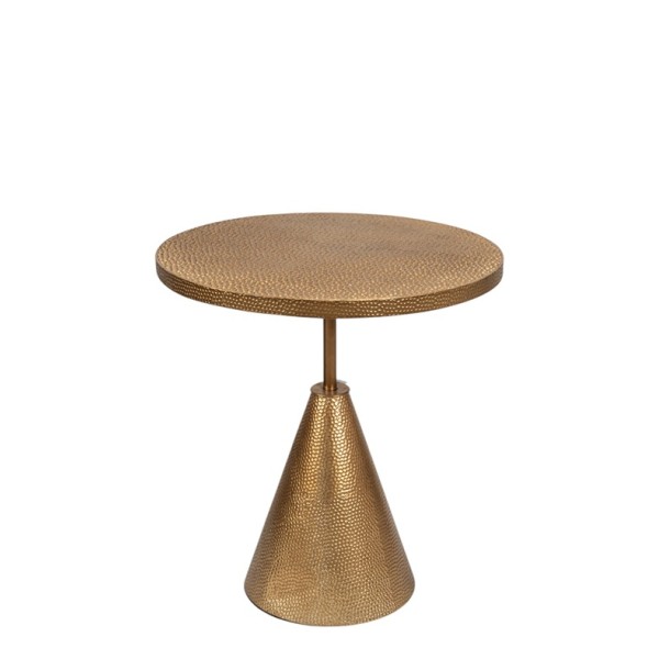 ΜΕΤΑΛΛΙΚΟ ΤΡΑΠΕΖΙ ΧΡΥΣΟ ΣΦΥΡΙΛΑΤΟ 60,5Χ60,5Χ65,5ΕΚ