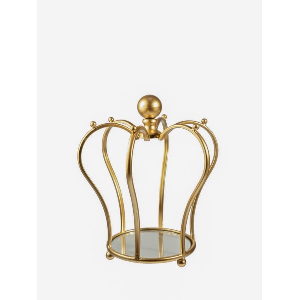 ΜΕΤΑΛΛΙΚΗ ΚΟΡΩΝΑ ΧΡΥΣΗ ΜΕ ΚΑΘΡΕΠΤΗ 20Χ17Χ24ΕΚ