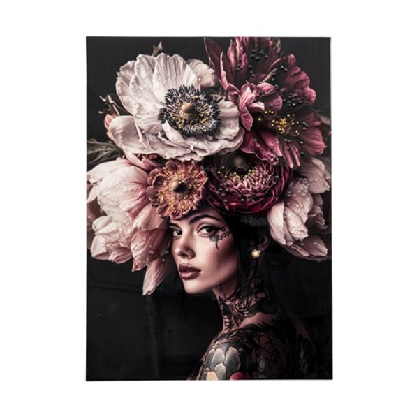 ΠΙΝΑΚΑΣ ΚΟΠΕΛΑ ΜΕ ΛΟΥΛΟΥΔΙΑ 50Χ70Χ4ΕΚ