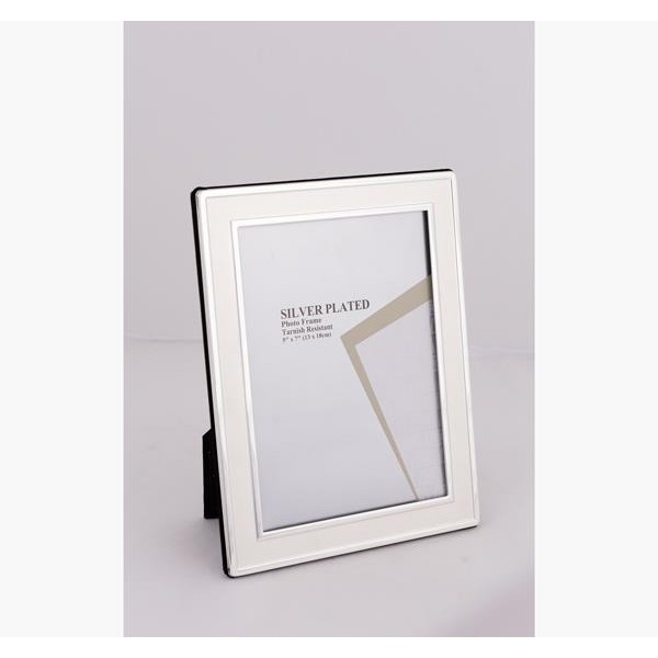 ΚΟΡΝΙΖΑ (15x20) ΜΕΤΑΛΛΙΚΗ ΕΠΑΡΓΥΡΗ ΑΣΗΜΙ (Συσκευασία 2 τεμαχίων)