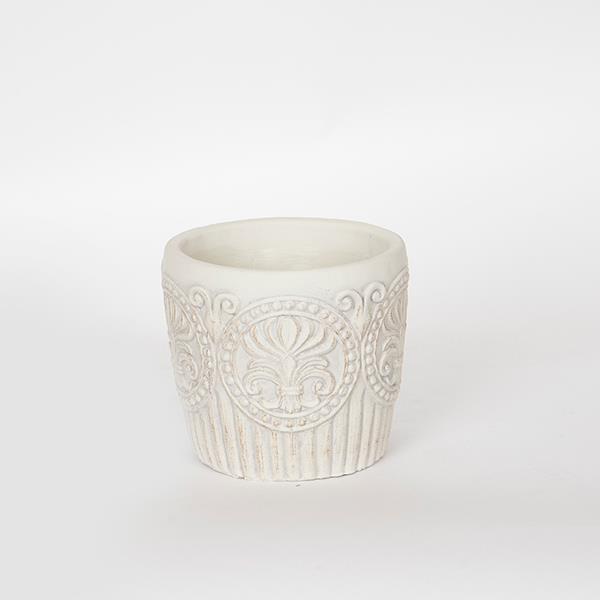 ΚΑΣΠΩ ΛΕΥΚΟ ΤΣΙΜΕΝΤΕΝΙΟ 14x14x13cm (Συσκευασία 4 τεμαχίων)