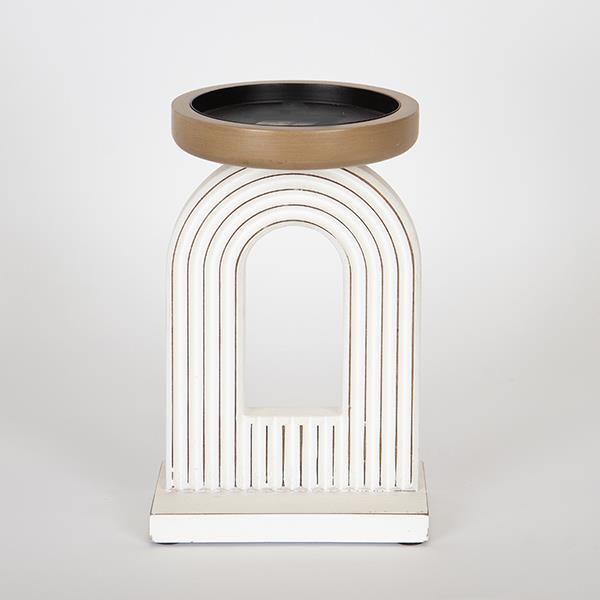 ΚΗΡΟΠΗΓΙΟ ΞΥΛΙΝΟ ΛΕΥΚΟ 14x12.50x22cm (Συσκευασία 3 τεμαχίων)