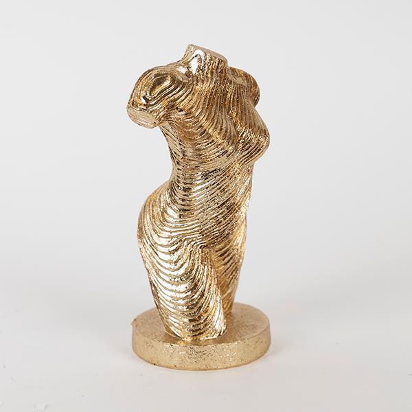 ΔΙΑΚΟΣΜΗΤΙΚΟ ΓΛΥΠΤΟ ΣΩΜΑ ΧΡΥΣΟ 8.5x7.5x16.5cm (Συσκευασία 5 τεμαχίων)