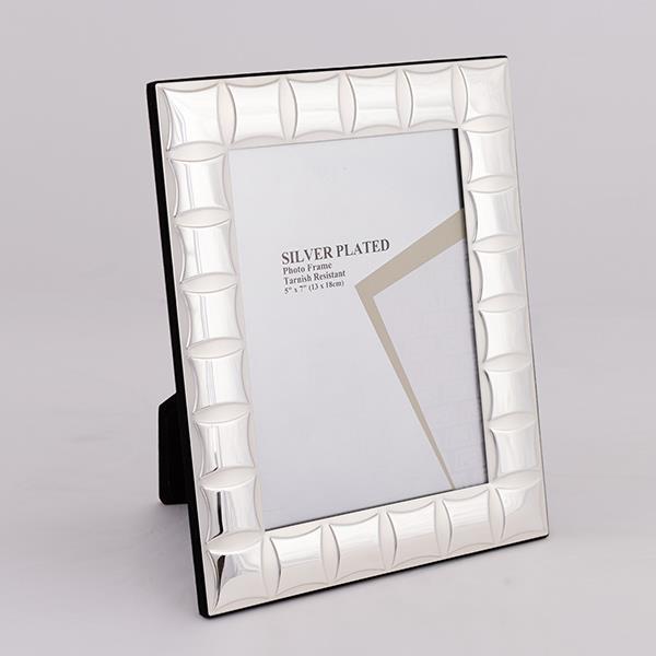 ΚΟΡΝΙΖΑ (13x18) ΜΕΤΑΛΛΙΚΗ ΕΠΑΡΓΥΡΗ ΑΣΗΜΙ (Συσκευασία 2 τεμαχίων)