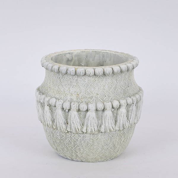 ΒΑΖΟ ΤΣΙΜΕΝΤΕΝΙΟ ΓΚΡΙ 20x20x18cm (Συσκευασία 4 τεμαχίων)