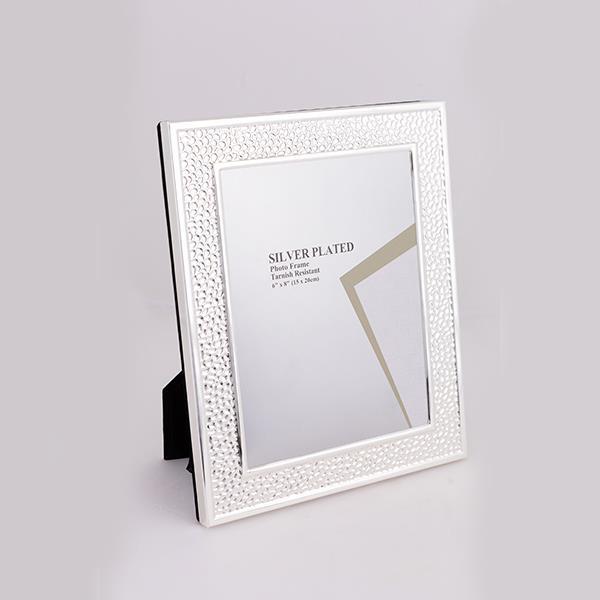 ΚΟΡΝΙΖΑ (10x15) ΜΕΤΑΛΛΙΚΗ ΕΠΑΡΓΥΡΗ ΑΣΗΜΙ (Συσκευασία 5 τεμαχίων)