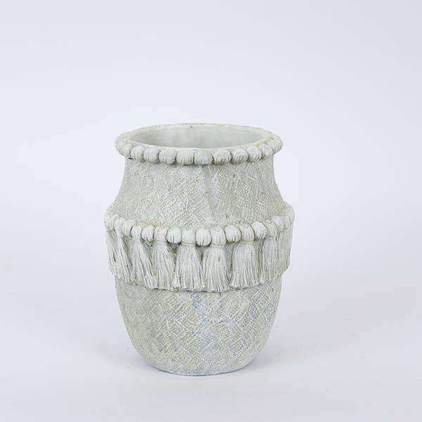 ΠΥΘΑΡΙ ΤΣΙΜΕΝΤΕΝΙΟ ΓΚΡΙ 17.5x17.5x20.5cm (Συσκευασία 4 τεμαχίων)