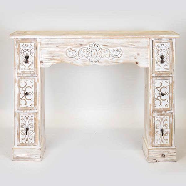 ΠΡΟΣΟΨΗ ΤΖΑΚΙΟΥ ΑΝΤΙΚΕ ΛΕΥΚΗ 120x23x95cm