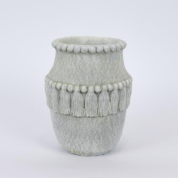 ΠΥΘΑΡΙ ΤΣΙΜΕΝΤΕΝΙΟ ΓΚΡΙ 20.5x20.5x25.5cm (Συσκευασία 3 τεμαχίων)