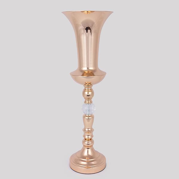 ΒΑΖΟ ΜΕΤΑΛΛΙΚΟ ΧΡΥΣΟ 17x16Χ56cm