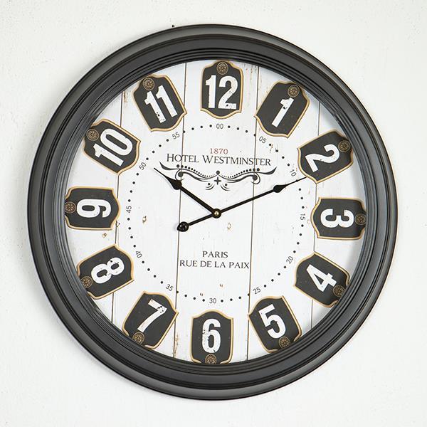 ΡΟΛΟΪ ΤΟΙΧΟΥ ΜΕΤΑΛΛΙΚΟ - ΞΥΛΙΝΟ ΜΑΥΡΟ - ΛΕΥΚΟ 62x6x62cm