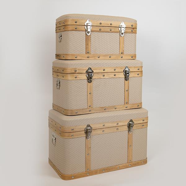 S/3 ΜΠΑΟΥΛΑ ΜΠΕΖ 63x40x35cm/ 53x34x30cm/ 47x28x25cm