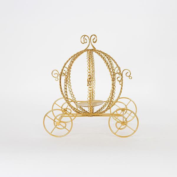 ΚΗΡΟΠΗΓΙΟ ΜΕΤΑΛΛΙΚΗ ΑΜΑΞΑ ΧΡΥΣΗ 33x28.5x33.5cm